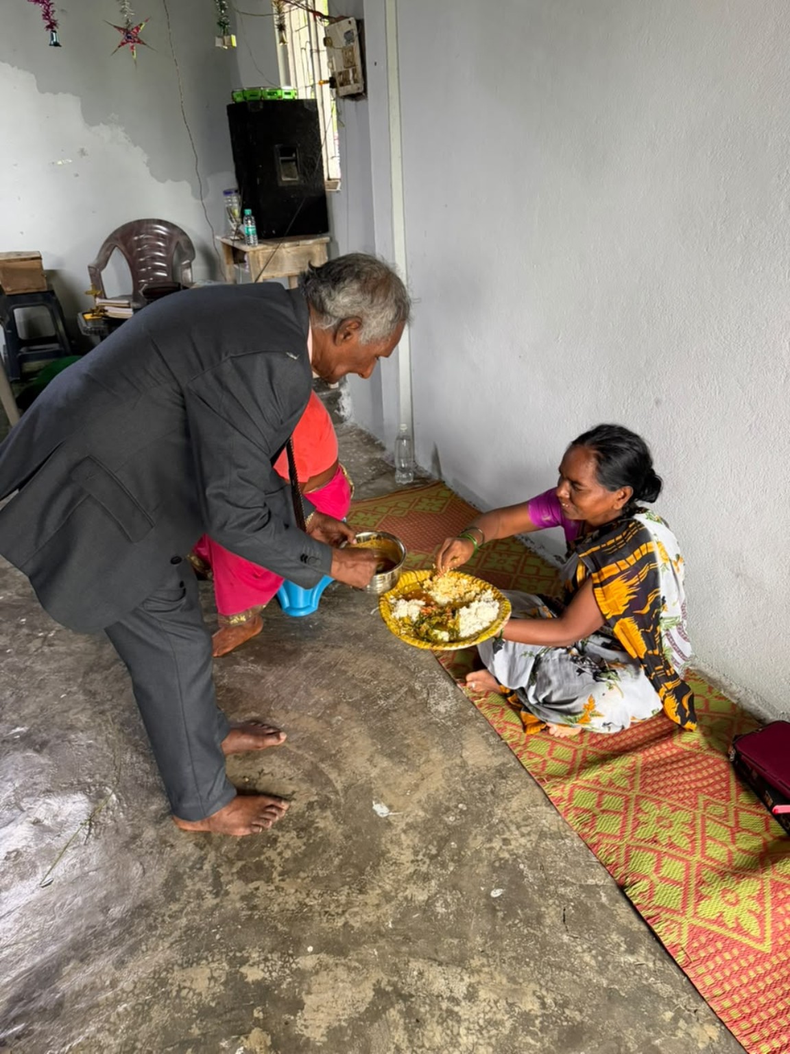 A moment from the trust's service activities